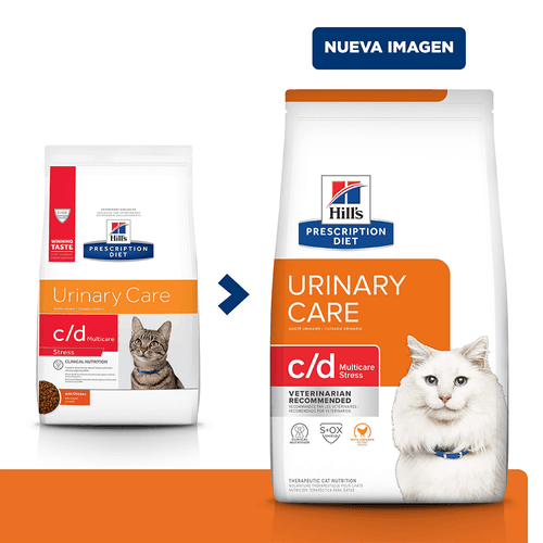 Comida Para Gato Hills Prescription Diet Multicare Pollo C/D Strees Pollo