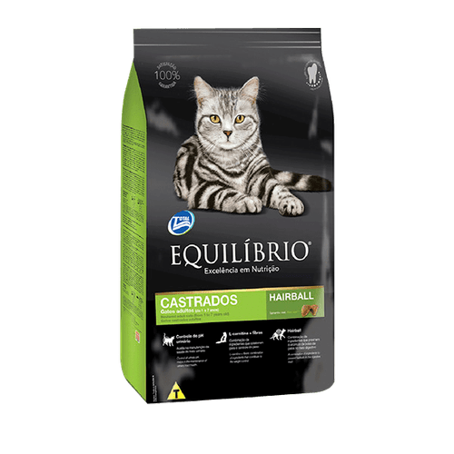 Comida Para Gato Equilibrio Adulto Castrado