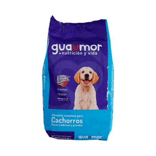 Comida Para Perro Guaumor Cachorro Razas Medianas Y Grandes