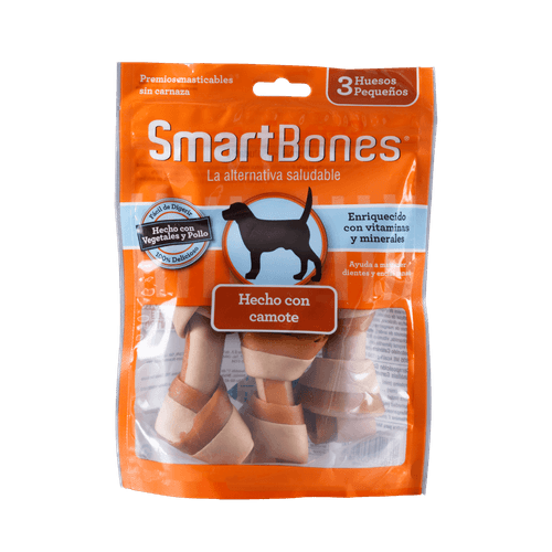 Snack Para Perro Pequeño Smartbones Patata Dulce