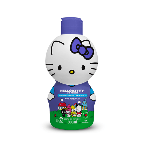 Hello Kitty Shampoo Cachorros  para perro y gato 300 Ml