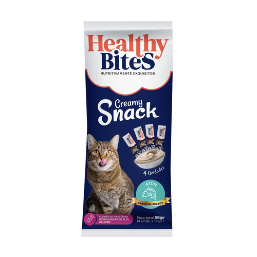 Healthy Bites Cream Gato (Atun) Sobre Por 4 Unidades
