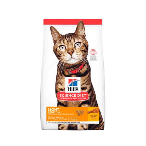 Comida Para Gato Hills Light Adulto Pollo