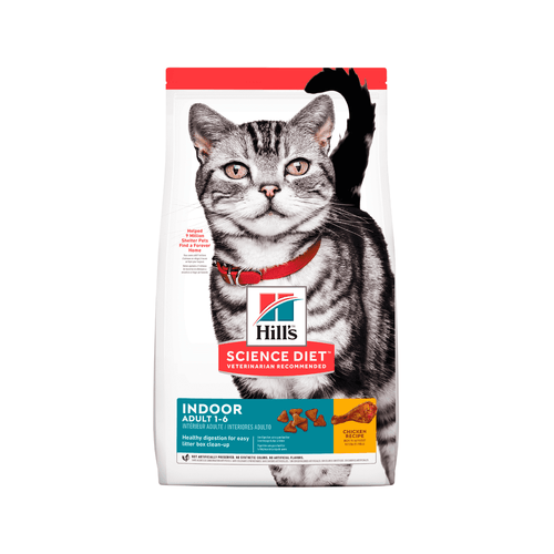 Comida Para Gato Hills Adulto Indoor Pollo