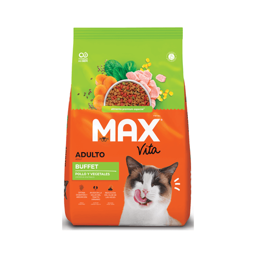 Comida para gato Max Vita Buffet Pollo Y Vegetales