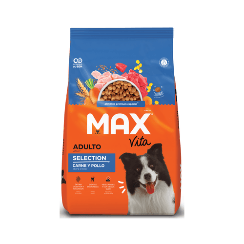 Comida Para Perro Max Vita Adulto Selection Carne y Pollo