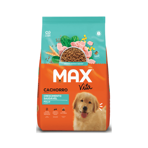 Comida para perro MAX VITA cachorro pollo