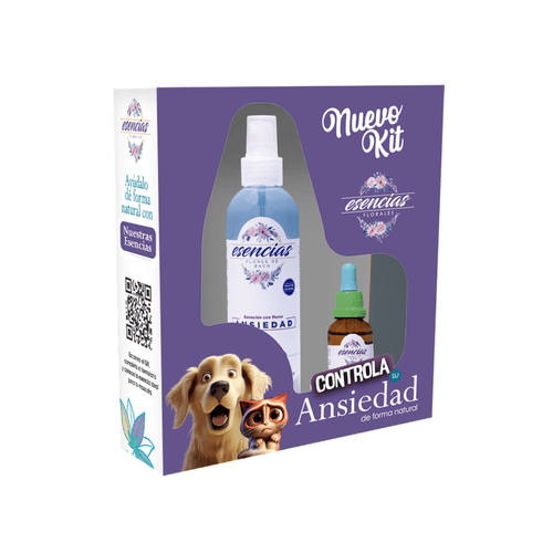 Combo Esencias Ansiedad Gotas+Spray
